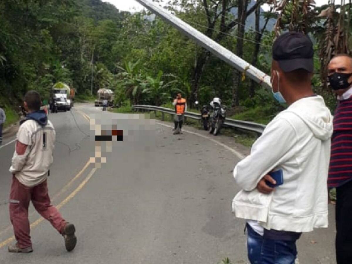 Un trabajador de EPM murió cuando arreglaba la electricidad en San Luis