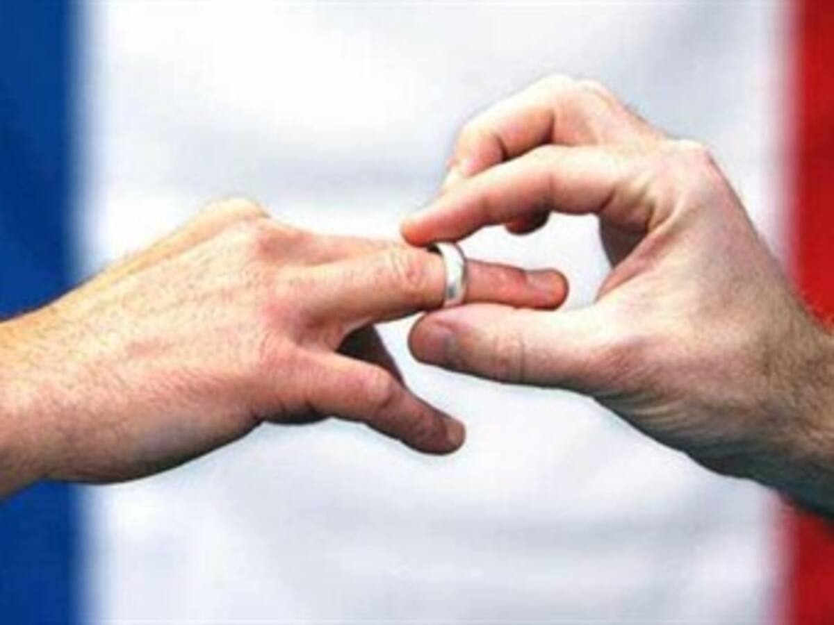 Amenazan diputados que promueven en matrimonio gay en Francia