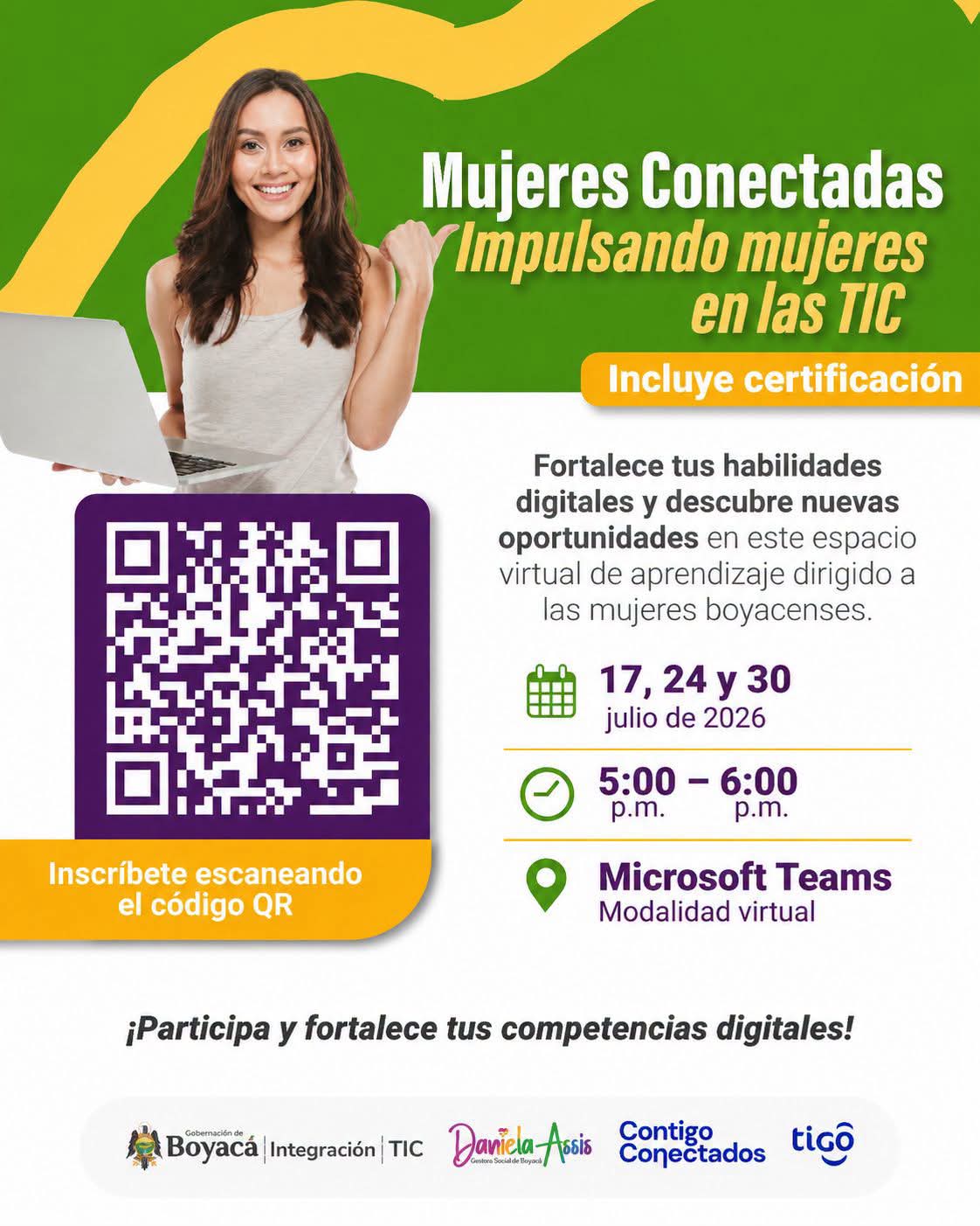 Programa "Mujeres Conectadas"