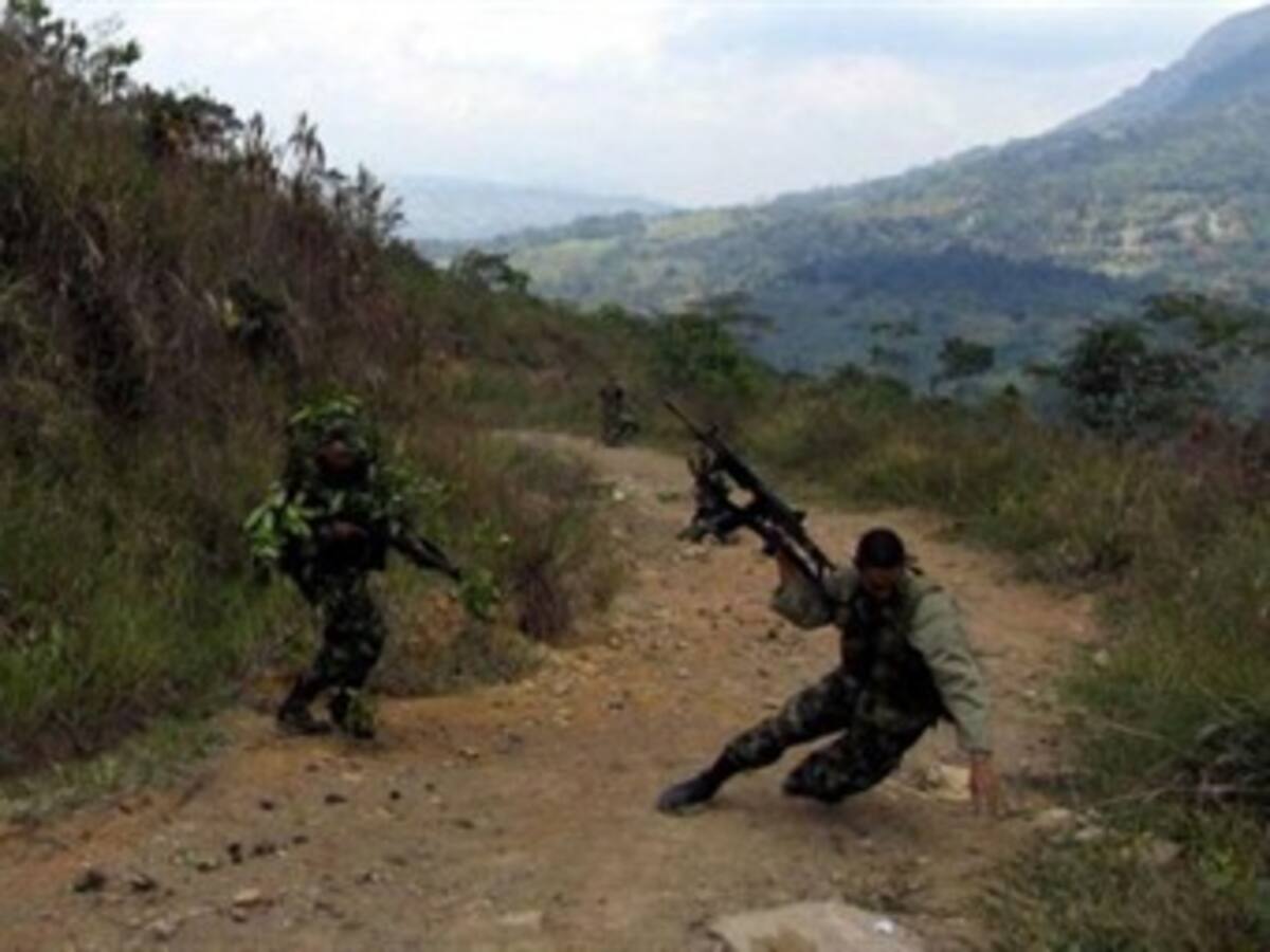 Mueren cuatro guerrilleros en operación militar en el Cauca