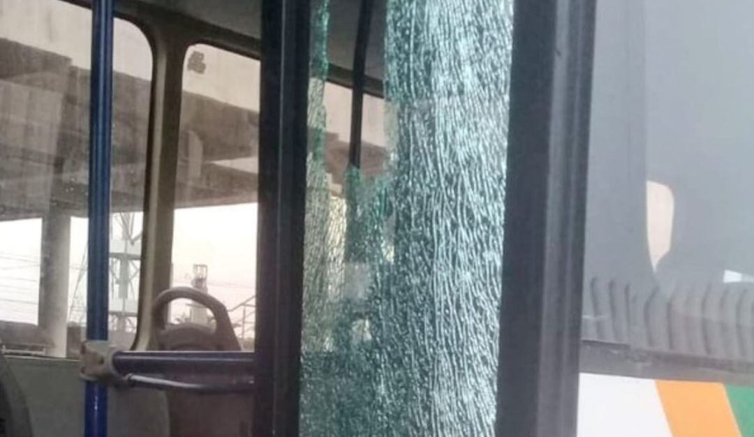 Vandalismo en el transporte público