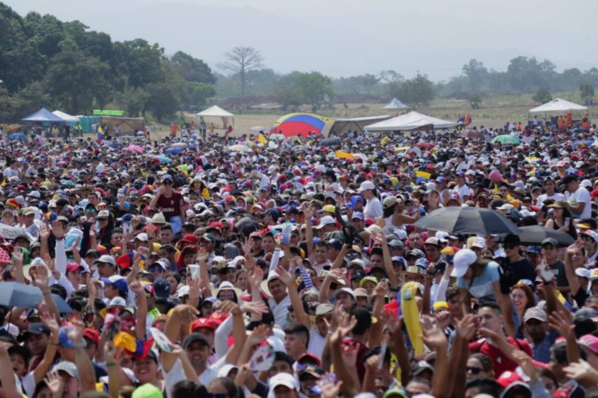 Alegria pura en los asistentes