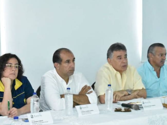 Alcalde de Magangué Bolívar en encuentro con EPM por caso hidroItuango