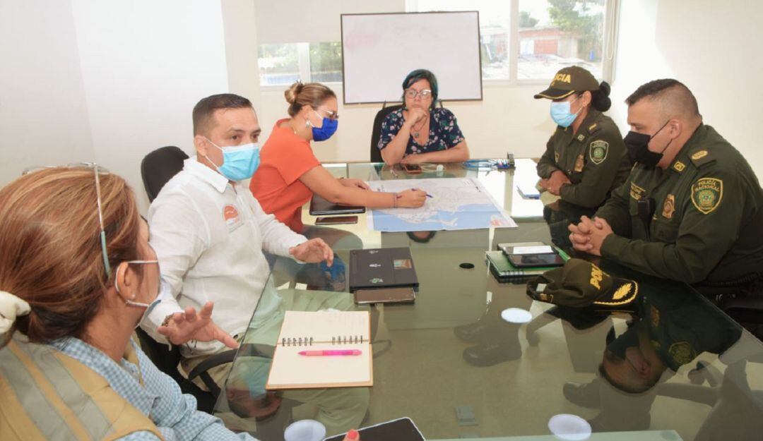 Funcionarios del sistema, Secretaría del Interior y la institución policial adelantan mesas de trabajo ante los hurtos presentados en estaciones