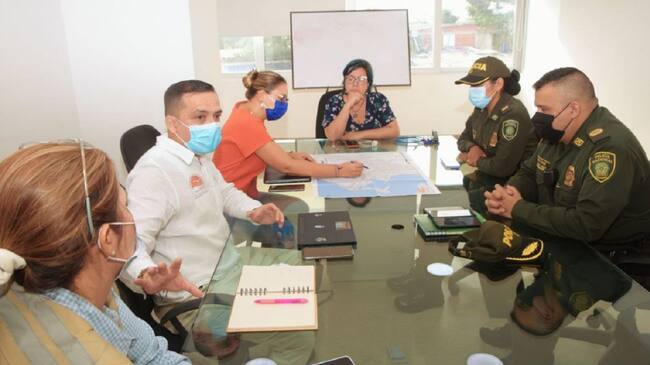 Funcionarios del sistema, Secretaría del Interior y la institución policial adelantan mesas de trabajo ante los hurtos presentados en estaciones