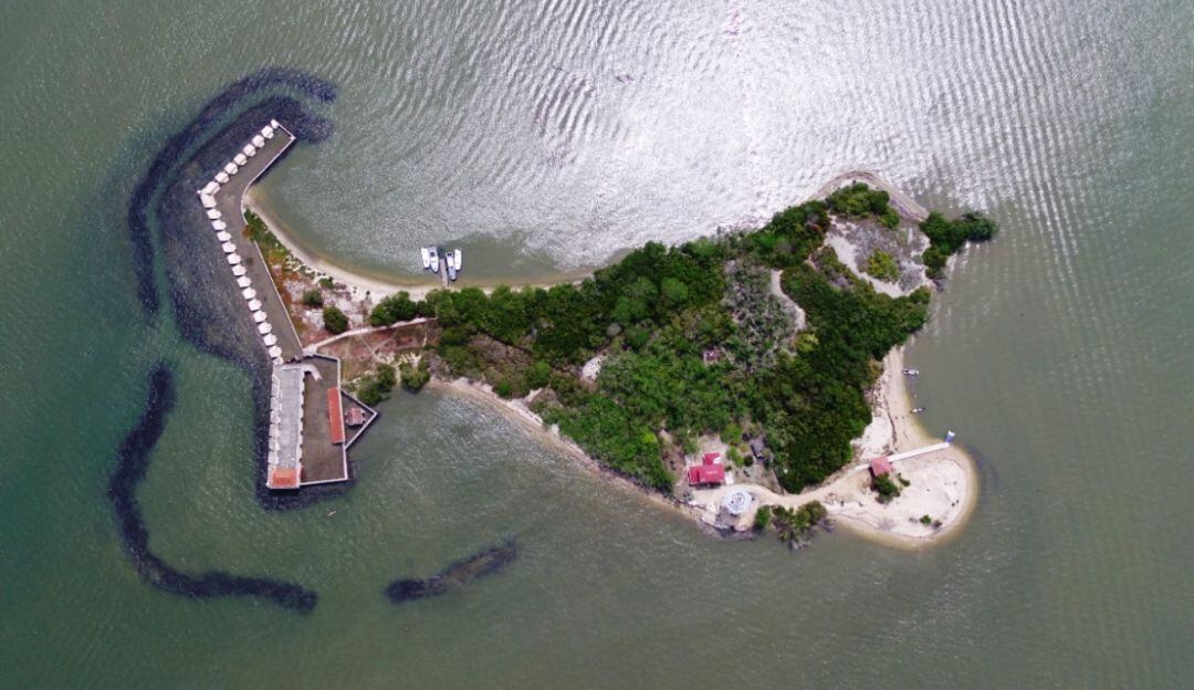 Esto, ante el fenómeno de erosión costera en el fuerte de San José en Bocachica