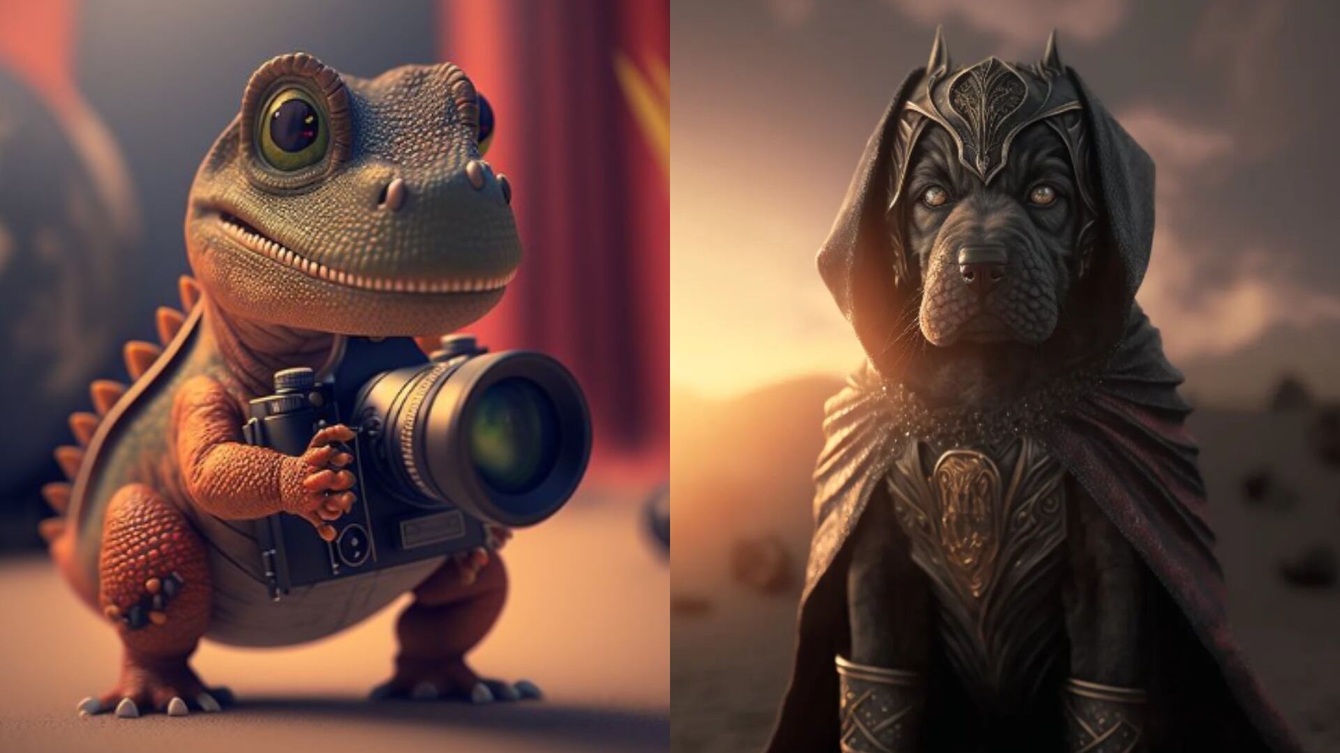 algunas imágenes creadas con IA / IG: the_ai_dreams