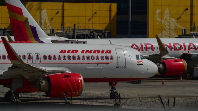 Vuelo de Air India en el aeropuerto de Delhi: Getty Images.