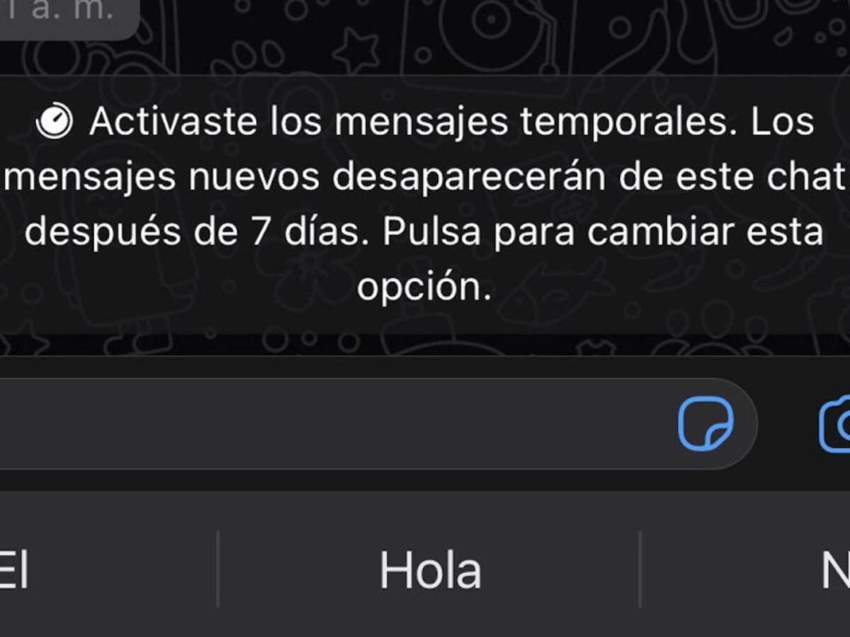 WhatsApp: ¿cómo activar los mensajes que se autodestruyen?