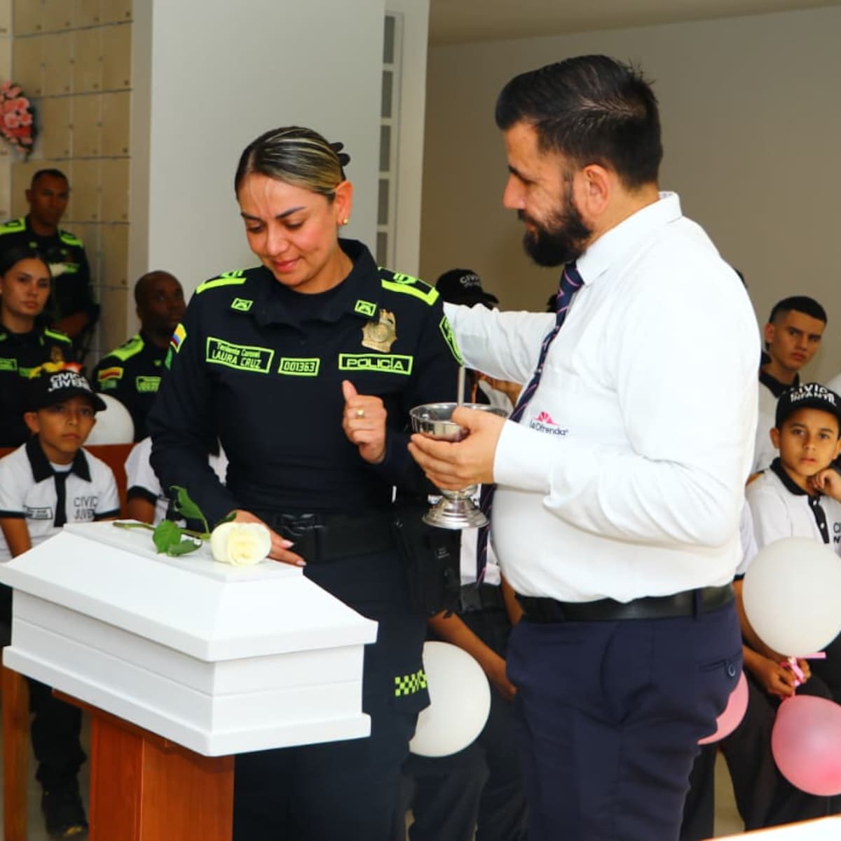 Pereira despidió a Milagros, la bebé que fue hallada sin vida en el sector de Perla del Sur