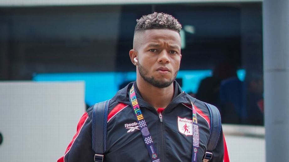 América de Cali anuncia la suspensión de Yhorman Hurtado tras sanción impuesta por la DIMAYOR. Foto: América de Cali