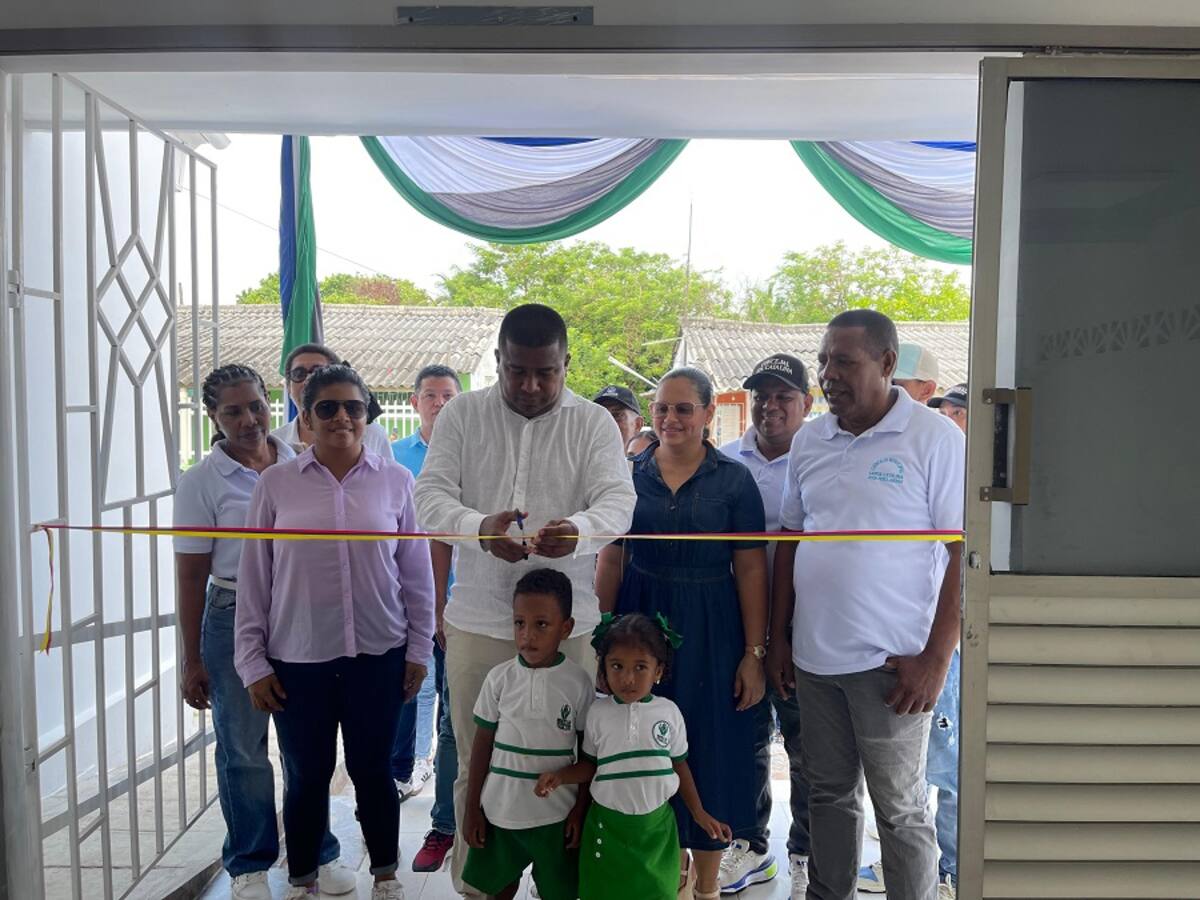 Alcalde de Santa Catalina reinaugura el renovado CDI de Galerazamba