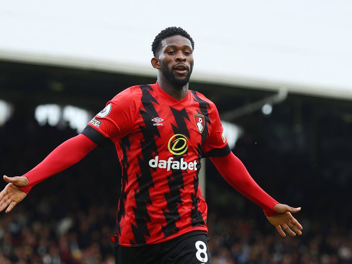 Jefferson Lerma volvió a celebrar en la Premier League: golazo para el Bournemouth