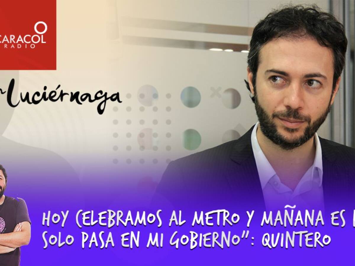 "Hoy celebramos al metro y mañana es navidad, solo pasa en mi gobierno”