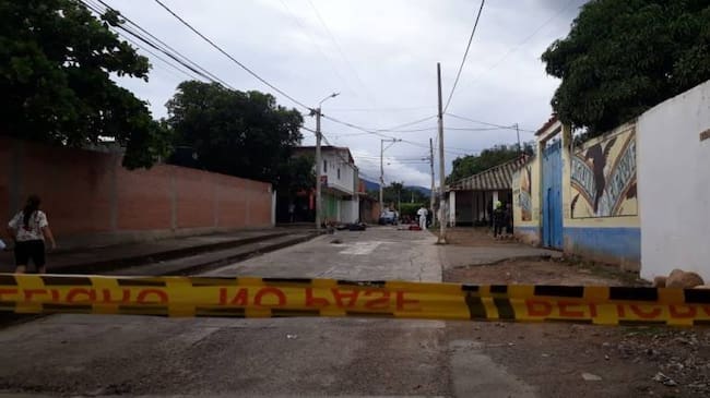 Lugar donde se registro el crimen.