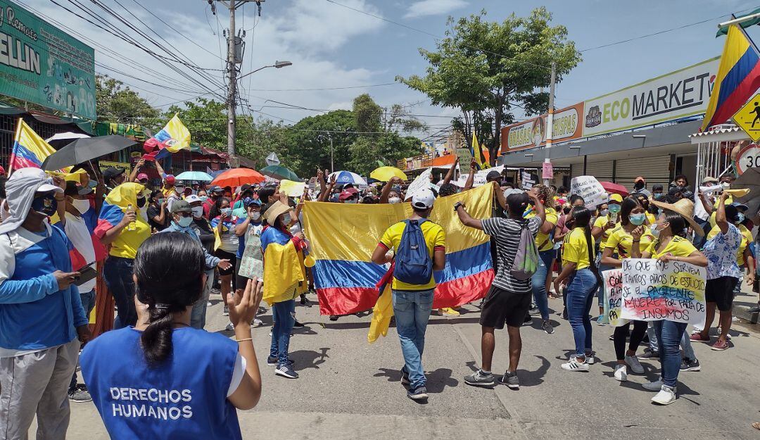 La manifestación iniciará en el sector de María Auxiliadora, se tomará la avenida Pedro de Heredia, Manga, Getsemaní y la entrada a Bocagrande