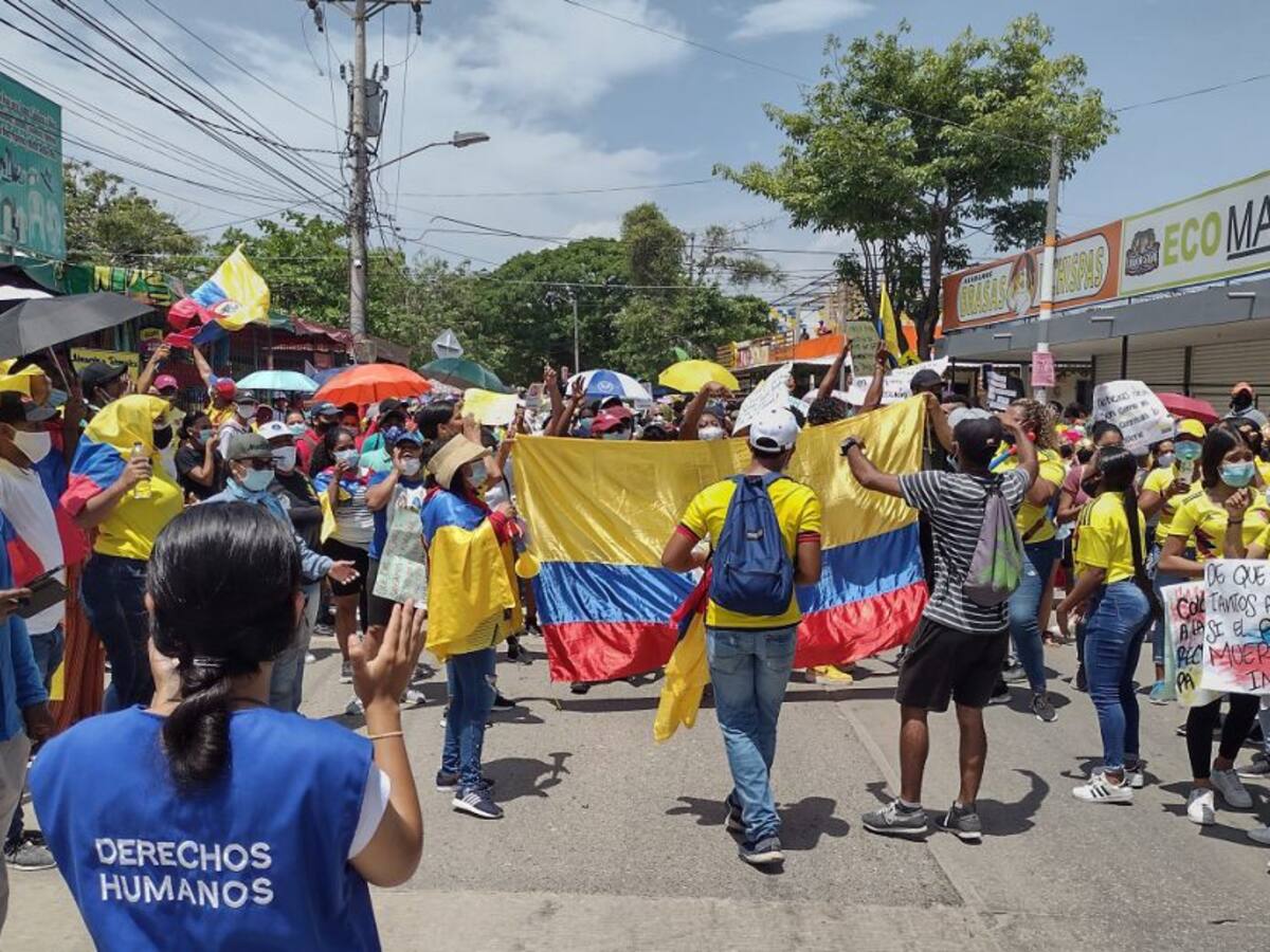 Así será el recorrido de la marcha del 20 de julio en Cartagena
