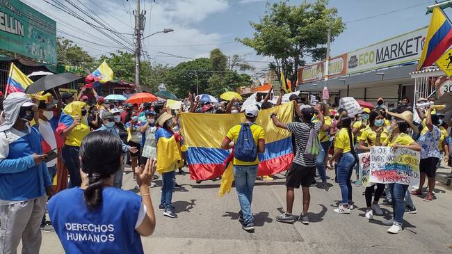 La manifestación iniciará en el sector de María Auxiliadora, se tomará la avenida Pedro de Heredia, Manga, Getsemaní y la entrada a Bocagrande