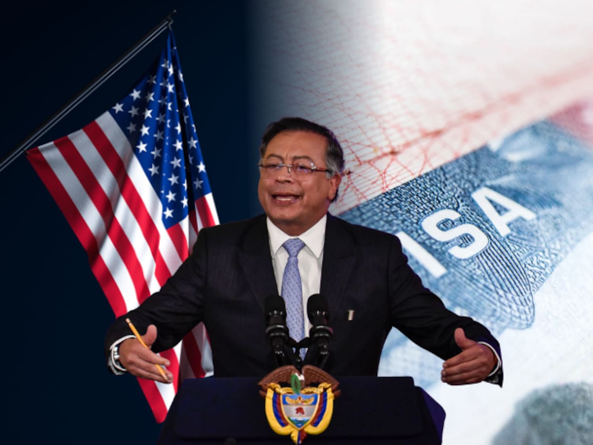 Presidente Gustavo Petro anunció que EE.UU. le devolvió la visa hasta el fin de su mandato