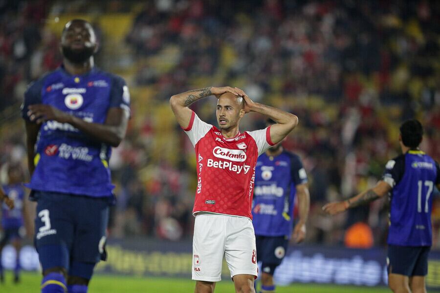 Duelo de Liga entre Independiente Santa Fe y Deportivo Pasto / Colprensa