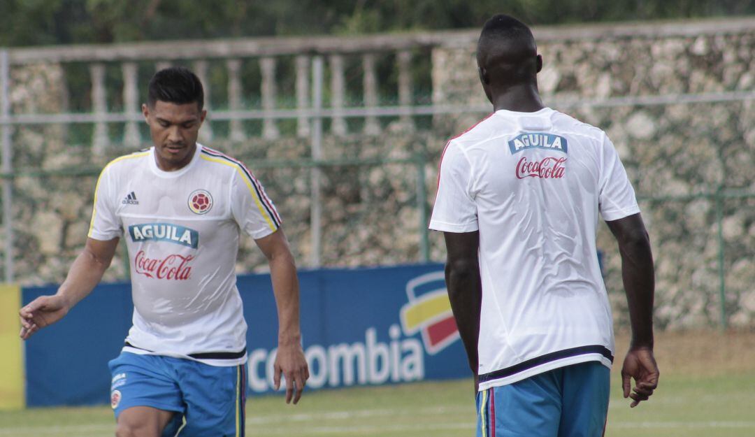 'Teo' Gutiérrez durante su último llamado a la Selección Colombia en el 2017