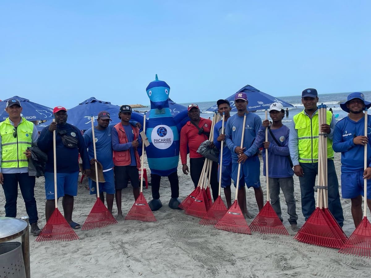 Pacaribe recolectó cerca de 5 mil toneladas de residuos durante la Semana Mayor