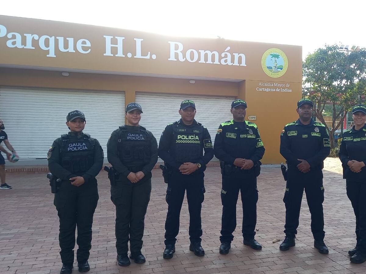 En Manga, GAULA de la Policía Cartagena realizó jornada de prevención contra extorsión y secuestro