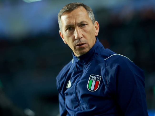 Carmine Nunziata, entrenador de la Selección de Italia Sub-20 (Photo by Hector Vivas - FIFA/FIFA via Getty Images)