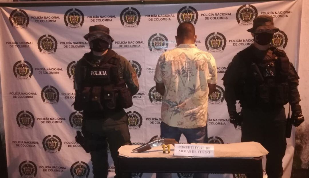 Capturado en La Dorada