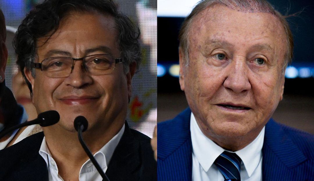 Gustavo Petro y Rodolfo Hernández