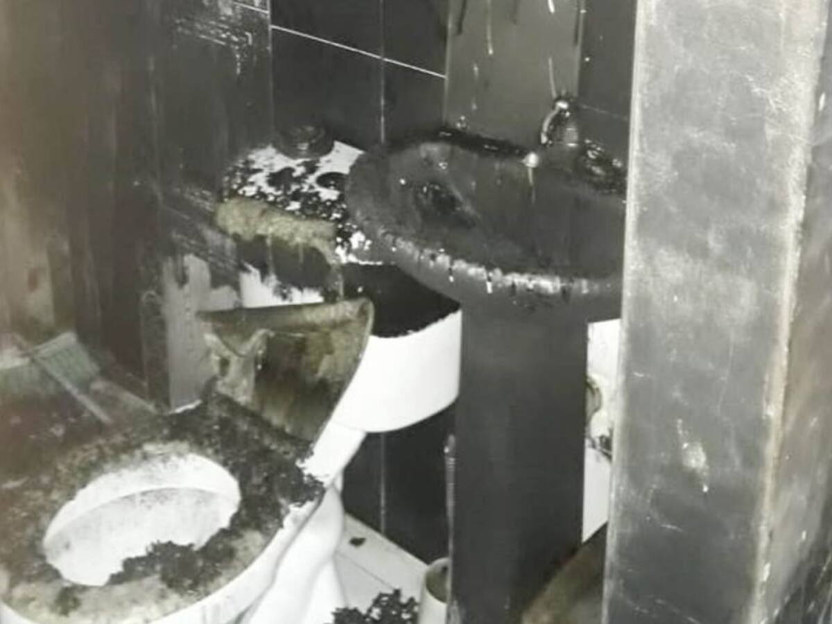 Incendio afecta dos familias en el sur de Cartagena