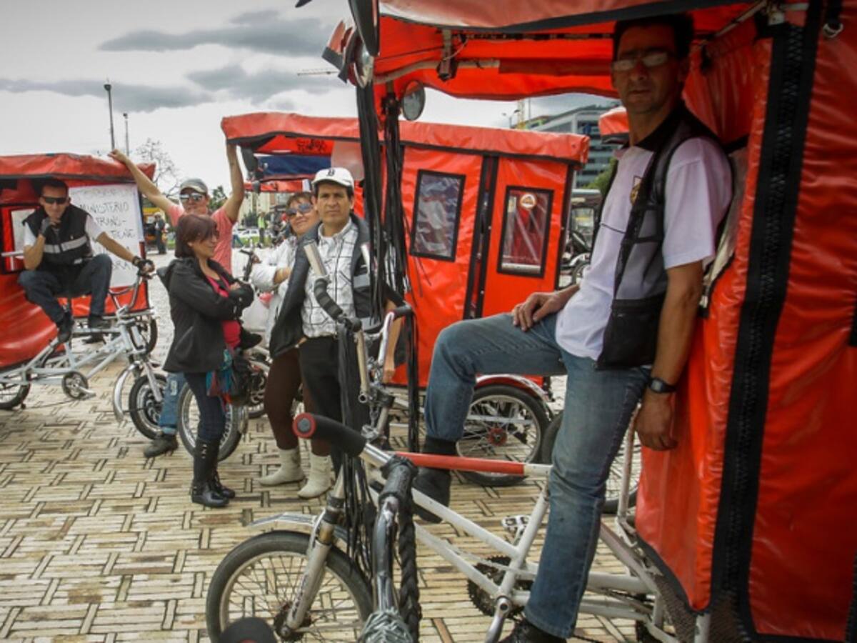En Bogotá prohibirían bicitaxis y otros medios de transporte ilegal