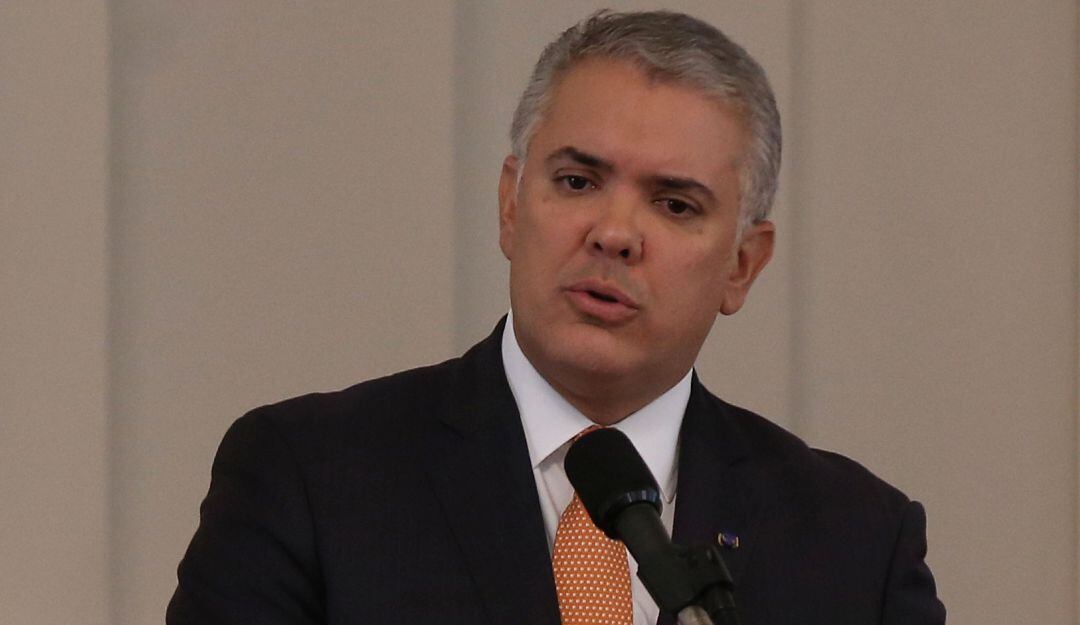 Iván Duque, presidente de Colombia