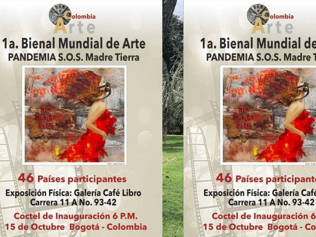 Bienal mundial de artes en línea para ver en 3D