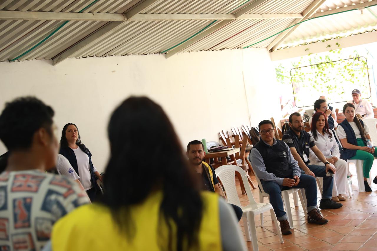 Indígenas Nukak en San José del Guaviare. Cortesía Procuraduría