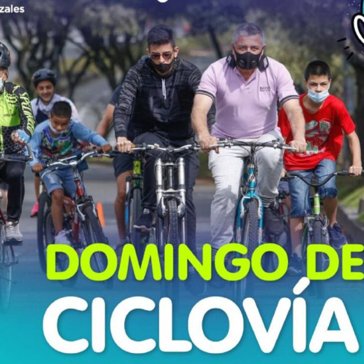 Regresa la ciclovía de los domingos a Manizales