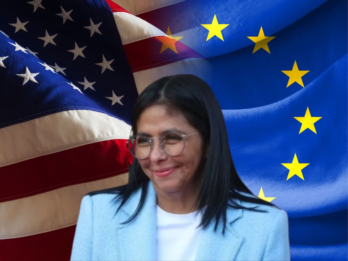 Delcy Rodríguez pide no temer a una Venezuela sin sanciones