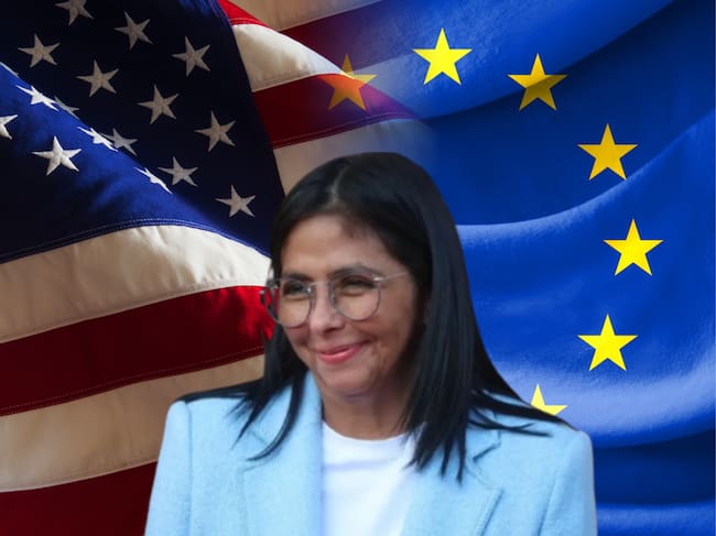 En un mensaje a la Unión Europea y a Estados Unidos, la presidenta encargada insistió en flexibilizar las medidas impuestas sobre Venezuela.
(Foto: Caracol Radio / Getty)