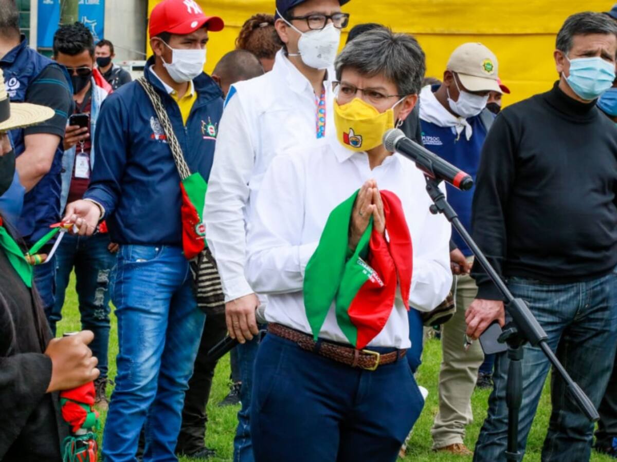 "Esta es la capital de todos": López sobre llegada de la Minga a Bogotá