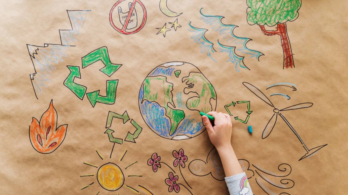 Cuadernos de papel ecológico son hechos con bagazo de caña