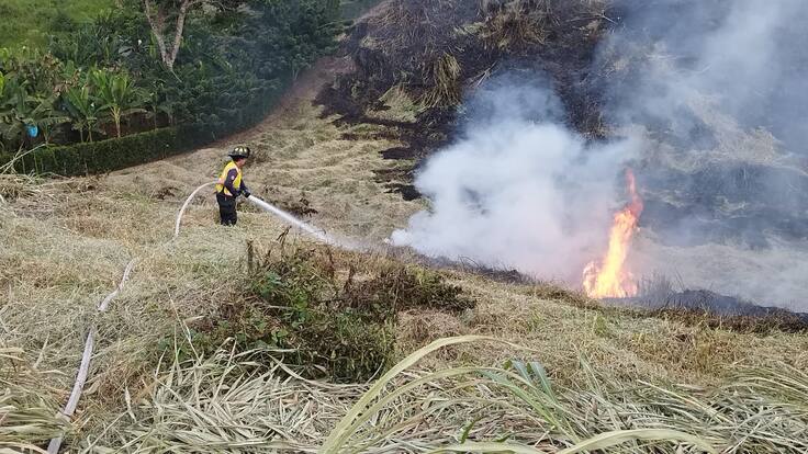 Capitán José Augusto Montoya de Bomberos de Armenia