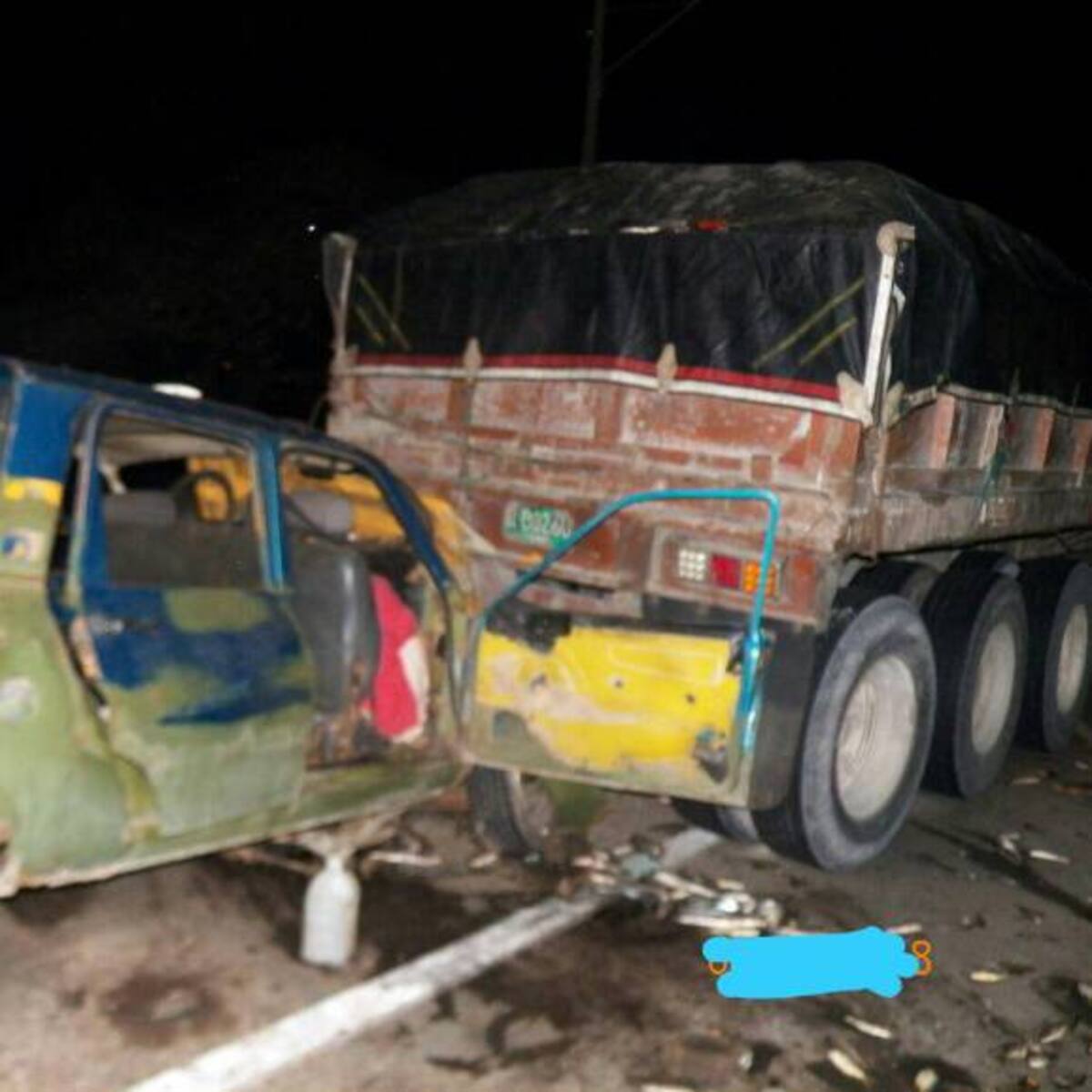 Un muerto y cinco heridos en accidente vial entre Ciénaga – Barranquilla