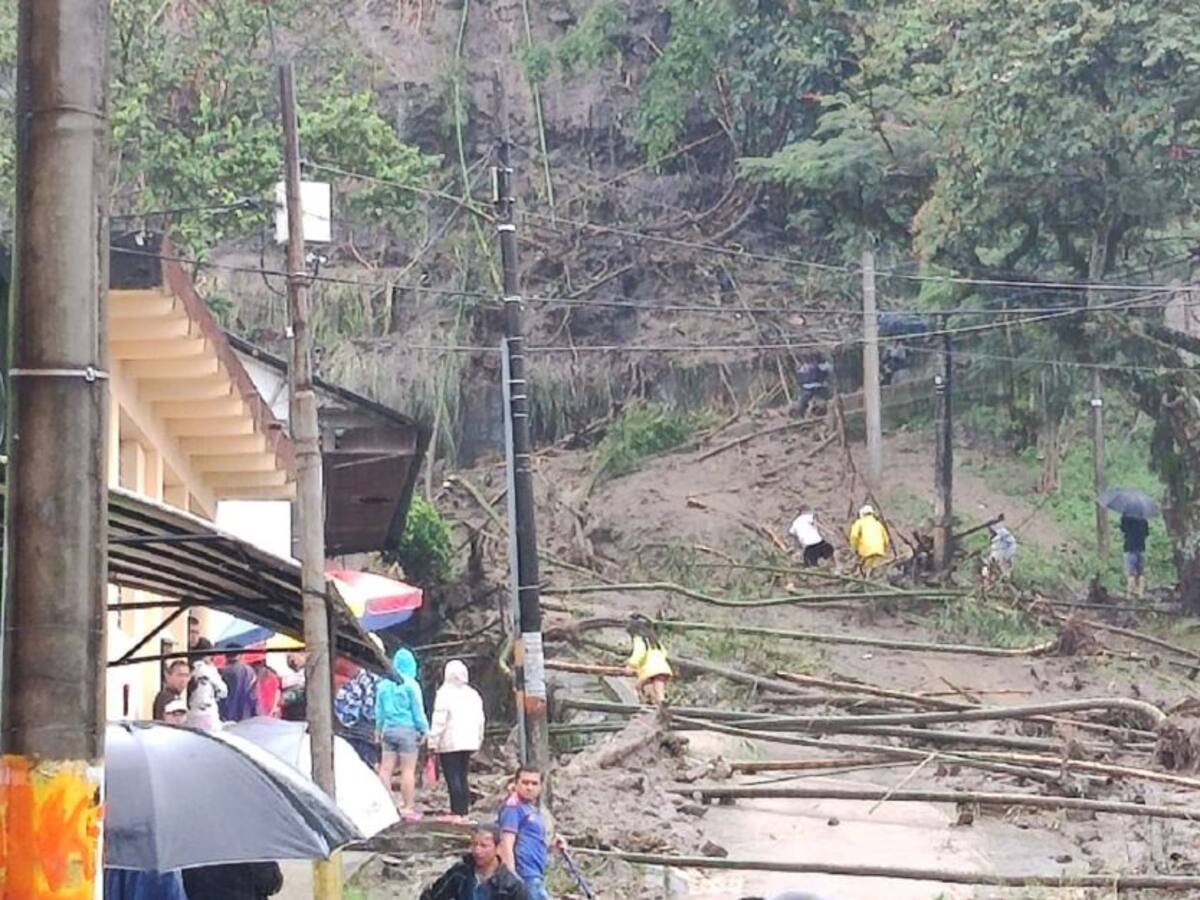 Emergencia en el barrio Combeima en Ibagué