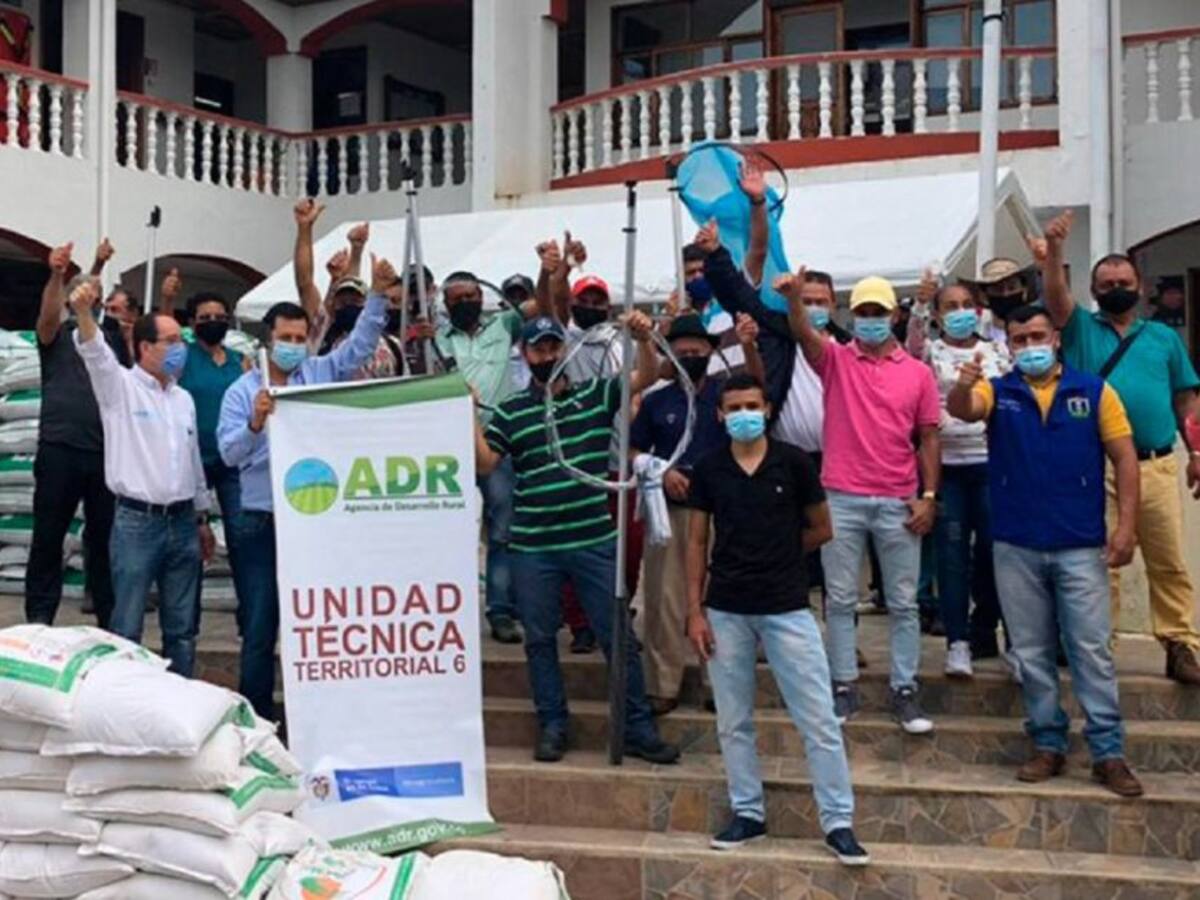 Agencia de Desarrollo Rural busca mejorar la producción en Caldas