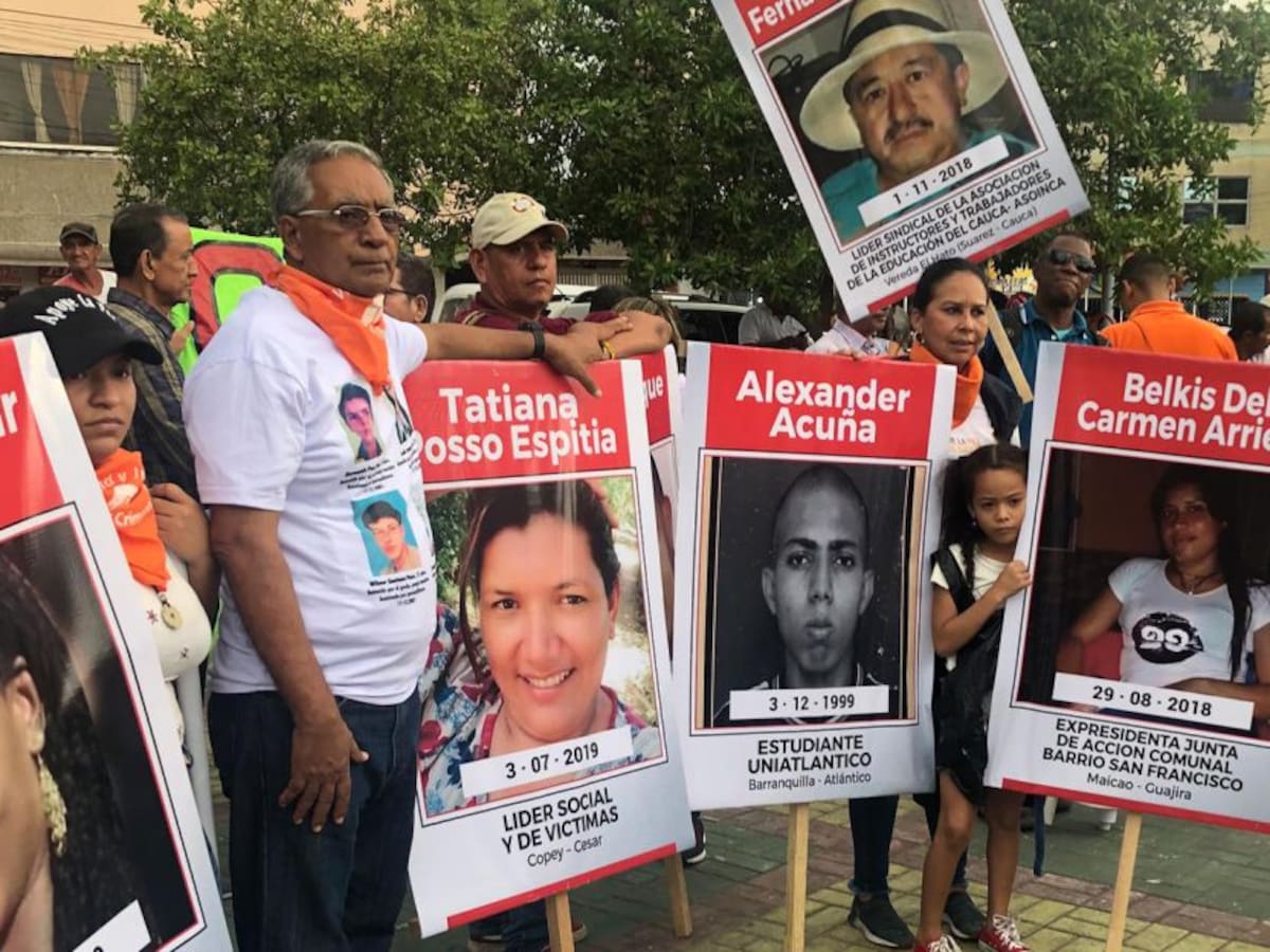 Departamentos con más casos de asesinatos de líderes en Colombia