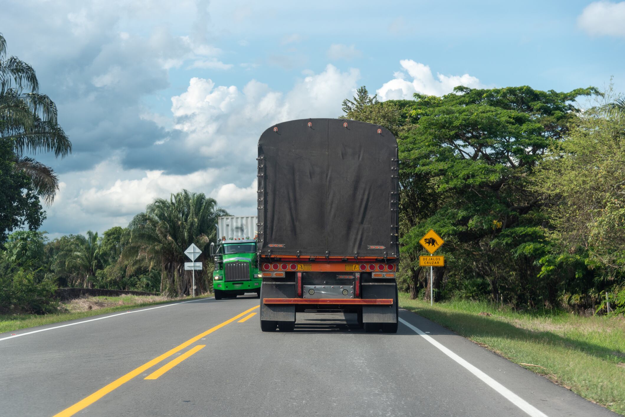 Camión y transportadores imagen de referencia - Getty Images