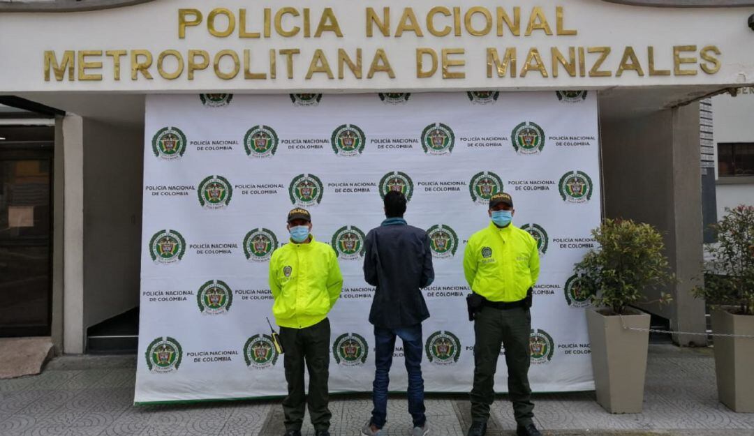 Capturado en Manizales