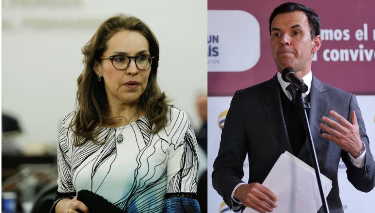 Viviane Morales y Guillermo Rivera