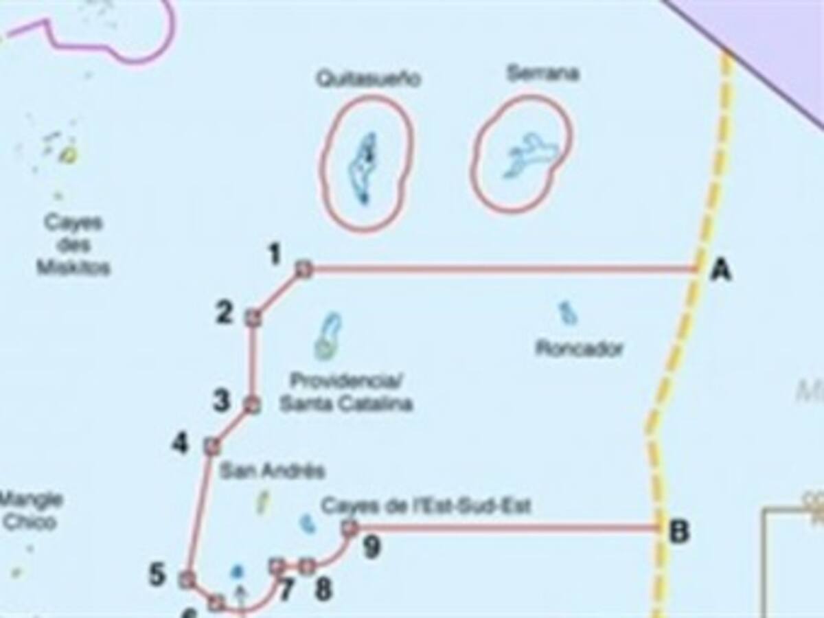 Nicaragua piensa reclamar más mar de Colombia