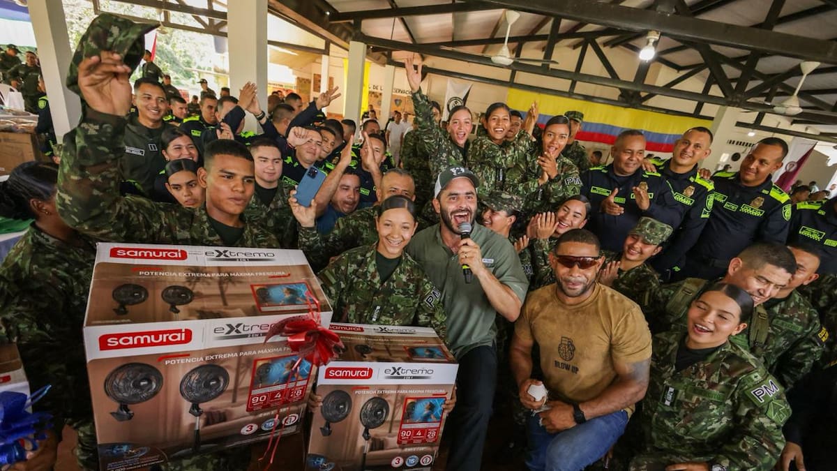 Córdoba rinde homenaje navideño a la Fuerza Pública en el Alto Sinú, reconociendo su sacrificio